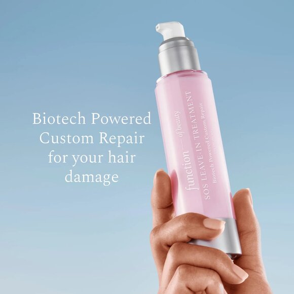 Function of Beauty SOS Leave-In Treatment – Biotin + Keratin Repair (3 fl oz) - Picture 3 of 8